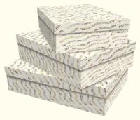 Opakowanie Zestaw pudełek ozdobnych Musica (3 sztuki)