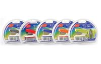 Opakowanie Zszywacz KANGARO Trendy-45M/Z3 + zszywki i rozszywacz mix kolorów