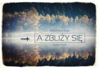 Opakowanie A Kartka składana - Zbliżcie się do Boga