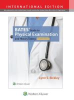 Okładka książki Bates' Guide to Physical Examination and History Taking 12e