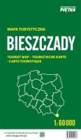 Bieszczady. Mapa turystyczna 1:60 000 składana. Wydawca: Piętka. SmakLiter.pl Opakowanie Bieszczady. Mapa turystyczna 1:60 000 składana