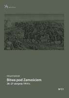 Okładka książki Bitwa pod Zamościem 26-27 sierpnia 1914 r.