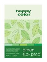 Opakowanie Blok A5/20K Deco Green 170g HAPPY COLOR