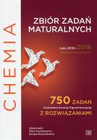 Chemia LO zbiór zadań maturalnych ZR. Autor: Piotr Kosztołowicz, Dorota Kosztołowicz. SmakLiter.pl Okładka książki Chemia LO zbiór zadań maturalnych ZR