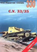 C.V. 33/35. Tank Power vol. LXXXIX 330. Autor: Janusz Ledwoch. SmakLiter.pl Okładka książki C.V. 33/35. Tank Power vol. LXXXIX 330