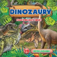 DINOZAURY ROZKŁADANKI 3D. Autor: Opracowanie zbiorowe. SmakLiter.pl Okładka książki DINOZAURY ROZKŁADANKI 3D
