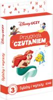 Okładka książki Disney Uczy Księżniczka Przygoda z czytaniem Sylaby i wyrazy
