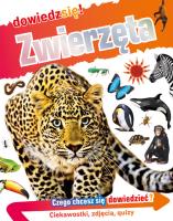 Dowiedz się! Zwierzęta. Autor: Andrea Mills. SmakLiter.pl Okładka książki Dowiedz się! Zwierzęta