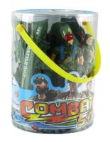 Opakowanie Duży zestaw militarny - żołnierzyki i pojazdy