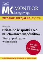 Działalność spółek z o.o. w uchwałach wspólników.. Autor: Sroga Adam. SmakLiter.pl Okładka książki Działalność spółek z o.o. w uchwałach wspólników.