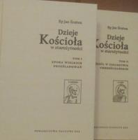 Dzieje Kościoła w starożytności Tom 1/2. Autor: Śrutwa Jan. SmakLiter.pl Okładka książki Dzieje Kościoła w starożytności Tom 1/2