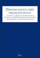 Dziennik innych zajęć specjalistycznych. Autor: Franczyk Anna. SmakLiter.pl Okładka książki Dziennik innych zajęć specjalistycznych