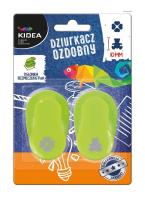 Opakowanie Dziurkacze ozdobne Kidea 10mm 2 sztuki