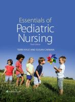 Okładka książki Essentials of Pediatric Nursing 3e
