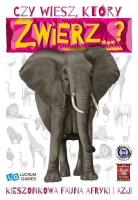 Gra - Czy wiesz, który zwierz...? Afryka i Azja. Wydawca: Lucrum. SmakLiter.pl Opakowanie Gra - Czy wiesz, który zwierz...? Afryka i Azja