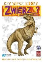 Gra - Czy wiesz, który zwierz...? Dinozaury. Wydawca: Lucrum. SmakLiter.pl Opakowanie Gra - Czy wiesz, który zwierz...? Dinozaury