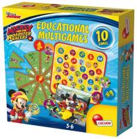 Gry edukacyjne Mickey and roadster racers. Wydawca: Lisciani. SmakLiter.pl Opakowanie Gry edukacyjne Mickey and roadster racers