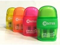 Gumko - temperówka GT-05-15 (16szt) NOSTER. Wydawca: Noster. SmakLiter.pl Opakowanie Gumko - temperówka GT-05-15 (16szt) NOSTER