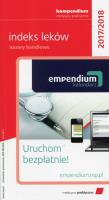 Indeks leków 2017/2018 nazwy handlowe. Wydawca: Medycyna Praktyczna. SmakLiter.pl Opakowanie Indeks leków 2017/2018 nazwy handlowe