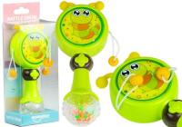 Opakowanie Interaktywny bębenek do ręki grzechotka zielony