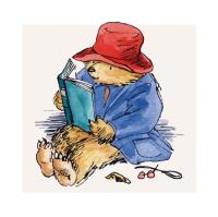 Opakowanie Karnet kwadrat z kopertą Paddington Reading