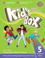 Kid's Box 5 Student's Book American English. Autor: Nixon Caroline, Tomlinson Michael. SmakLiter.pl Okładka książki Kid's Box 5 Student's Book American English