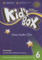 Kid's Box 6 Class Audio CD British English. Autor: Nixon Caroline, Tomlinson Michael. SmakLiter.pl Okładka książki Kid's Box 6 Class Audio CD British English