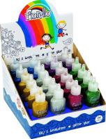 Opakowanie Klej brokatowy Fiorello display 24 sztuki