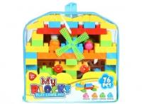 Opakowanie Klocki konstrukcyjne 76el torba