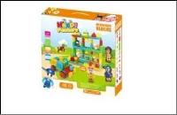 Opakowanie Klocki szczotkowe - farma 118 elementów