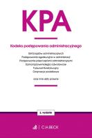 KODEKS POSTĘPOWANIA ADMINISTRACYJNEGO ORAZ USTAWY TOWARZYSZĄCE WYD. 5. Autor: Opracowanie zbiorowe. SmakLiter.pl Okładka książki KODEKS POSTĘPOWANIA ADMINISTRACYJNEGO ORAZ USTAWY TOWARZYSZĄCE WYD. 5