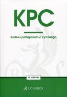 KODEKS POSTĘPOWANIA CYWILNEGO TWOJE PRAWO WYD. 49. Autor: Opracowanie zbiorowe. SmakLiter.pl Okładka książki KODEKS POSTĘPOWANIA CYWILNEGO TWOJE PRAWO WYD. 49