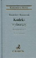 Okładka książki Kodeks wyborczy Komentarz
