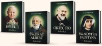 Komplet rekolekcji ze Świętymi. Autor: Machniak Jan, Marek Czekański, Słabek Piotr. SmakLiter.pl Okładka książki Komplet rekolekcji ze Świętymi
