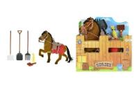 Koń flokowany z akcesoriami. Wydawca: ToiToys. SmakLiter.pl Opakowanie Koń flokowany z akcesoriami