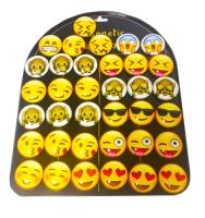 Opakowanie Magnes Emoji Mały 3,5cm /36 sztuk