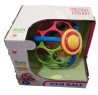 Opakowanie Miękka kula z grzechotką