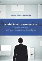 Okładka książki Model homo oeconomicus