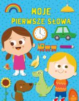 Moje pierwsze słowa. Autor: Federica Magrin. SmakLiter.pl Okładka książki Moje pierwsze słowa