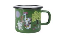 Opakowanie Muminki OGRÓD kubek emaliowany 370 ml