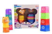 My first! Kubeczki do układania. Wydawca: ToiToys. SmakLiter.pl Opakowanie My first! Kubeczki do układania