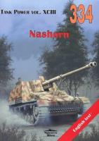 Nashorn. Tank Power vol. XCIII 334. Autor: Janusz Ledwoch. SmakLiter.pl Okładka książki Nashorn. Tank Power vol. XCIII 334
