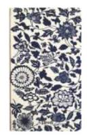 Opakowanie Notes H5/96K Biały Granatowe Kwiaty i Liście