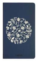 Opakowanie Notes H5/96K Granatowy Białe Kwiaty w Kuli