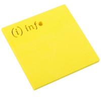 Opakowanie Notes samoprzylepny 75x75mm Info D.RECT