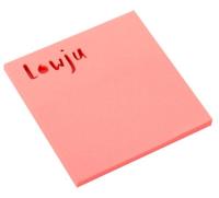 Opakowanie Notes samoprzylepny 75x75mm Lowju D.RECT