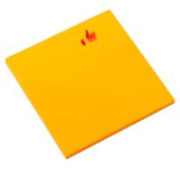 Opakowanie Notes samoprzylepny 75x75mm Lubię to D.RECT