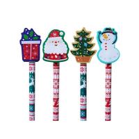 Opakowanie Ołówek świąteczne postacie we wzorki (24szt)