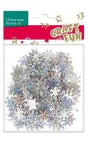 Opakowanie Ozdoba dekoracyjna confetti płatki śniegu 30g