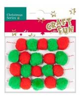 Opakowanie Ozdoba dekoracyjna girlanda pompony 1,8m